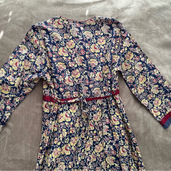 April Cornell Jaipuri Rose Dress Indigo - Picture 12 of 17